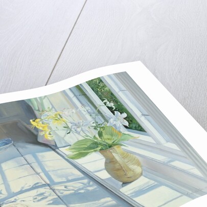 Lilies and a Straw Hat by Timothy Easton