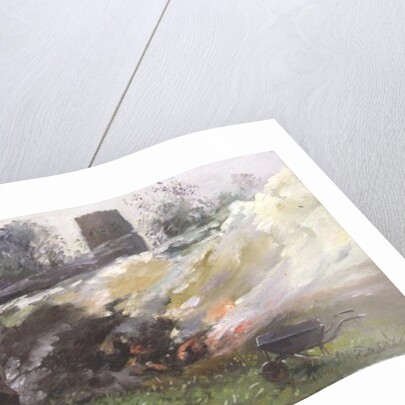 Autumn Bonfire, 1991 by Timothy Easton