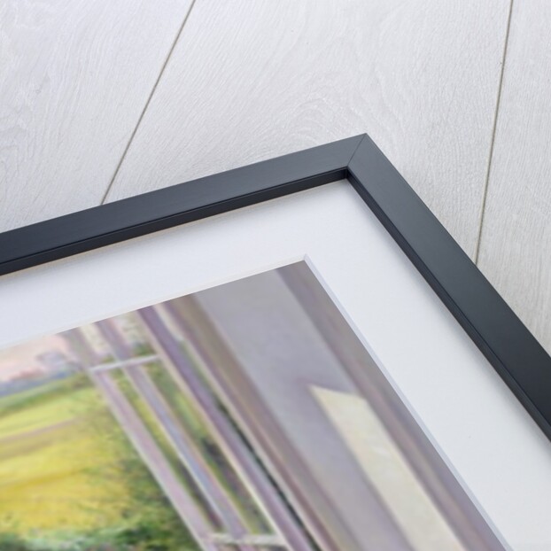 Window Seat and Lily, 1991 by Timothy Easton