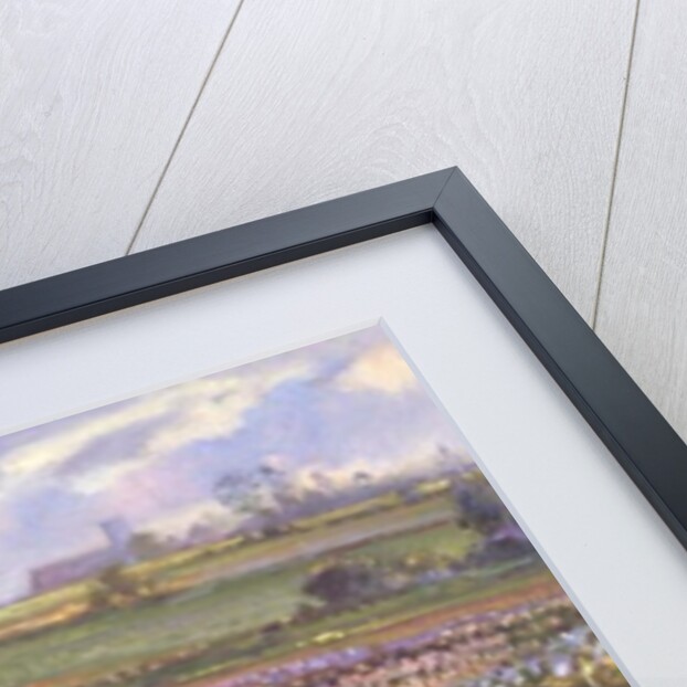 Towards Burgate Church by Timothy Easton