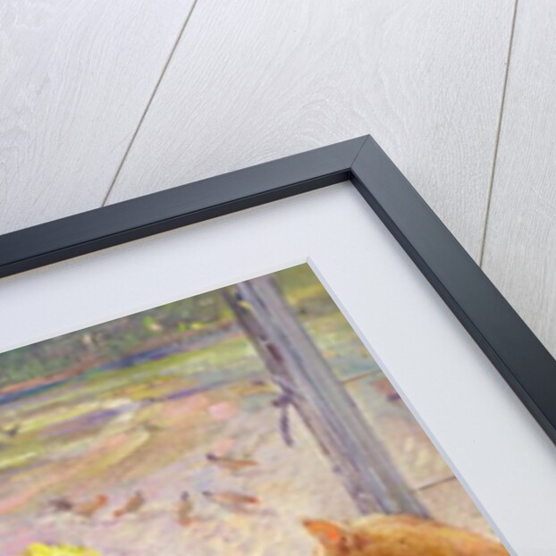 Striped Jug with Spring Flowers, 1992 by Timothy Easton