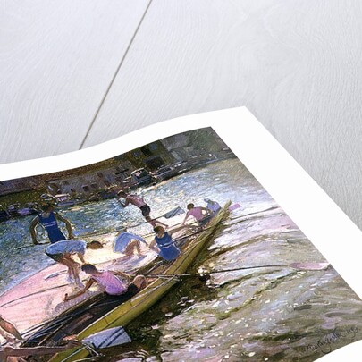 At the Raft, Henley, 1993 by Timothy Easton