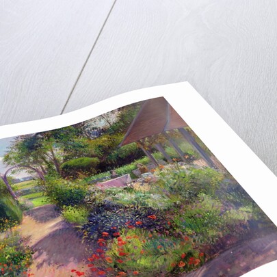 Morning Break in the Garden, 1994 by Timothy Easton