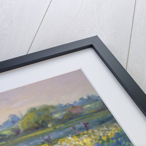 Blue Haze at Burgate, 1993 by Timothy Easton