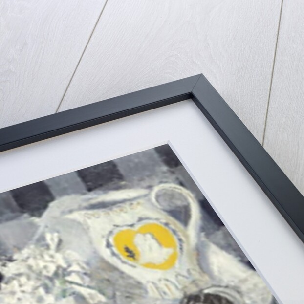 Black and White Checks by Anne Redpath