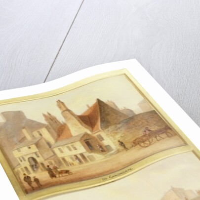 Canongate, Foot of West Port and Calton by Scottish School