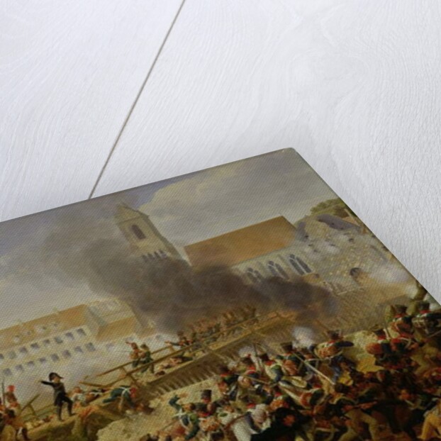 The Battle of Landschut, 21st April 1809 by Louis Hersent