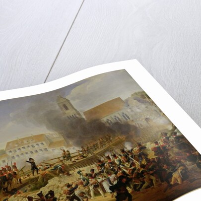 The Battle of Landschut, 21st April 1809 by Louis Hersent