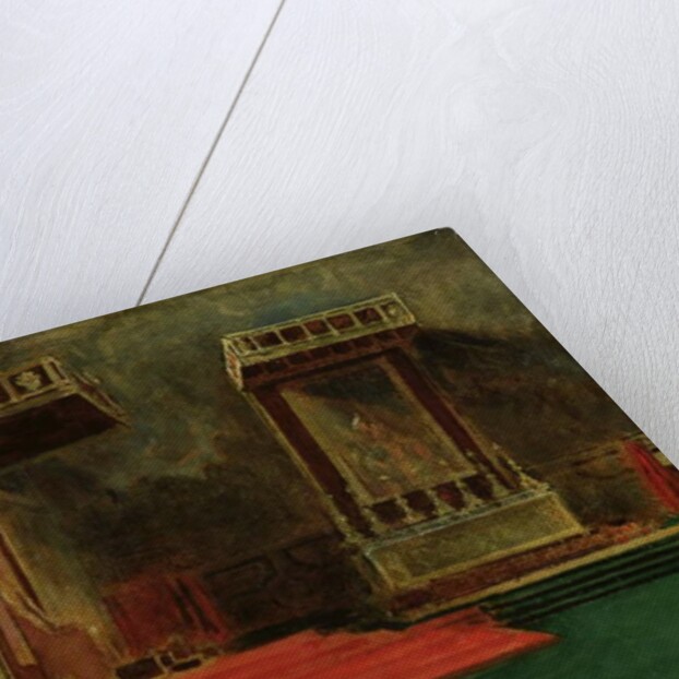 Interior of the Sistine Chapel, Rome by Leon Joseph Florentin Bonnat