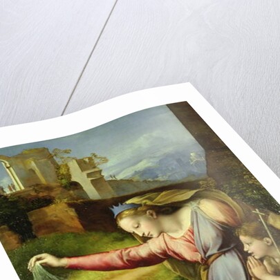 Virgin of the Veil by Giovanni Francesco Penni