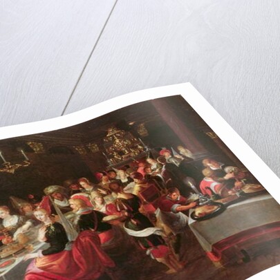 Belshazzar's Feast by Frans the Elder Francken