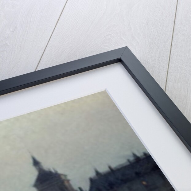 The Seine and the Conciergerie by Rene Billotte