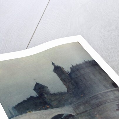 The Seine and the Conciergerie by Rene Billotte