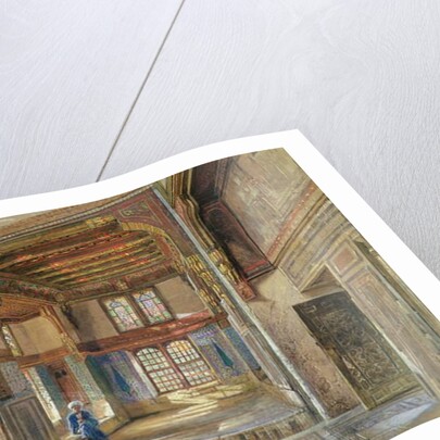 The House of Moufti Sheikh el Mahadi, Cairo, 1873 by Frank Dillon