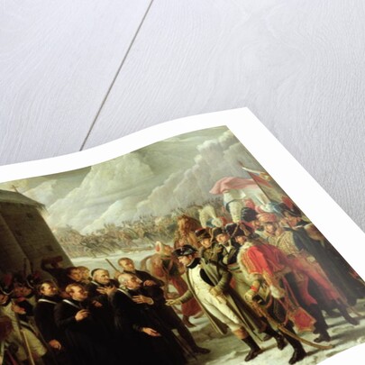 The First Consul Visiting the Hospice of Mont Saint-Bernard, 20th May 1800, 1810 by Charles-Jacques Lebel