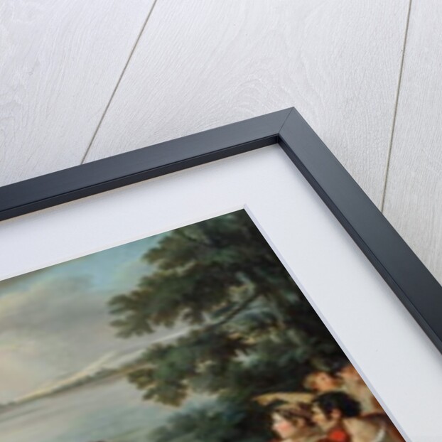 Napoleon Orders the River Danube to be Bridged at Ebersdorf in order to Reach the Island of Lobau on 19th May 1809 by Lodovico Venuti