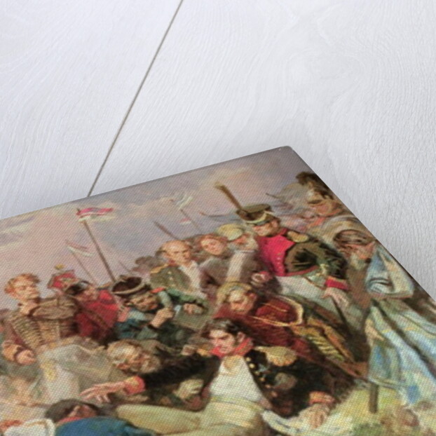 Battle of Borodino, 7th September 1812 by Russian School