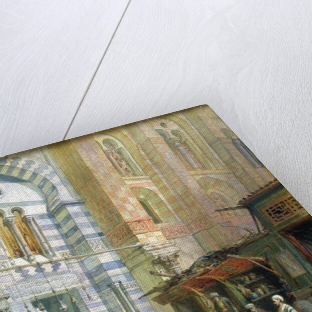 The Maristan or Mosque-Hospital of Kalaun, Cairo, 1882 by William 'Crimea' Simpson