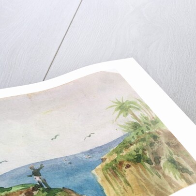 Exotic landscape by George Sand