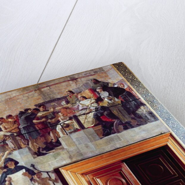 Louis Le Gros Granting the First Parisians their First Charter by Jean Paul Laurens