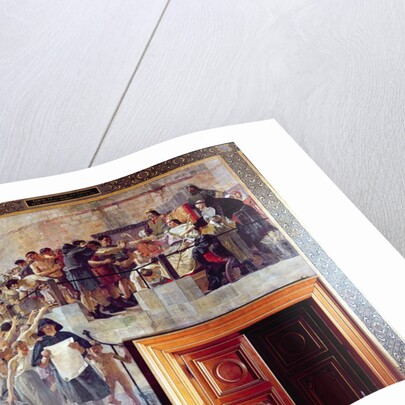 Louis Le Gros Granting the First Parisians their First Charter by Jean Paul Laurens