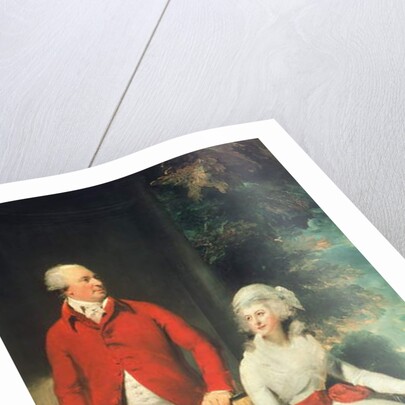 Mr John Julius Angerstein and his Second Wife, Eliza Payne, 1792 by Thomas Lawrence