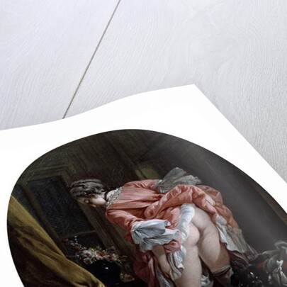 The Raised Skirt, 1742 by Francois Boucher