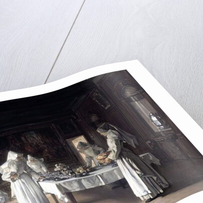 Lunchtime at the Hospice at Beaune by Joseph Bail