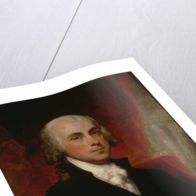 Portrait of James Madison by George Peter Alexander Healy
