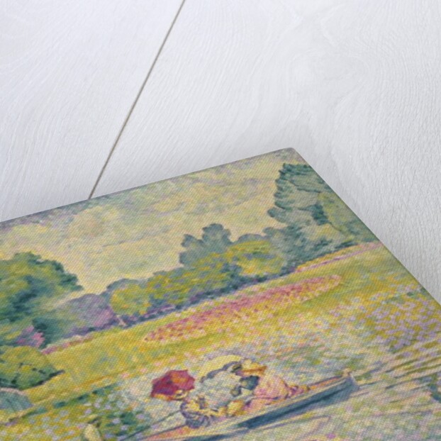 The Promenade in the Bois de Boulogne, c.1906 by Henri-Edmond Cross