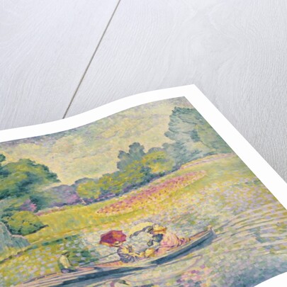 The Promenade in the Bois de Boulogne, c.1906 by Henri-Edmond Cross