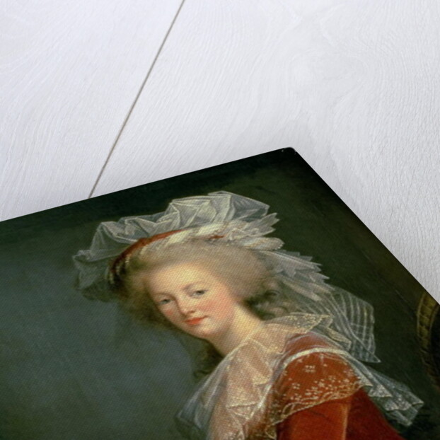 Portrait of Marie Antoinette by Elisabeth Louise Vigee-Lebrun