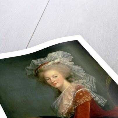 Portrait of Marie Antoinette by Elisabeth Louise Vigee-Lebrun