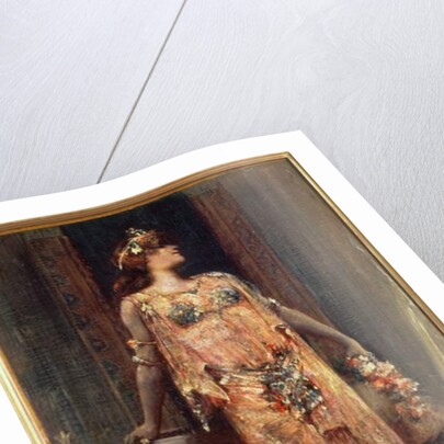 Sarah Bernhardt in the role of Cleopatra by Georges Clairin