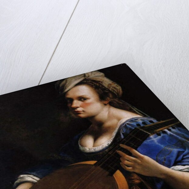 Self-Portrait as a Lute Player, c.1615-18 by Artemisia Gentileschi