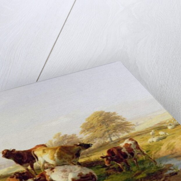 An Evening Repose by Thomas Sidney Cooper