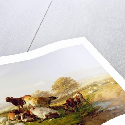 An Evening Repose by Thomas Sidney Cooper