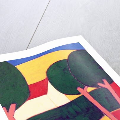 Provencal Paysage, 1997 by Eithne Donne