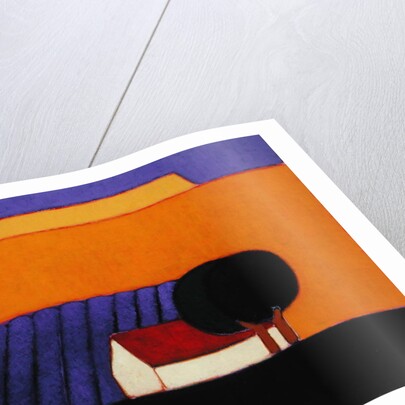 Lavender Field, Provence, 2004 by Eithne Donne