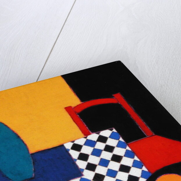 Still life with Red Chair, 2002 by Eithne Donne