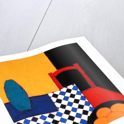 Still life with Red Chair, 2002 by Eithne Donne