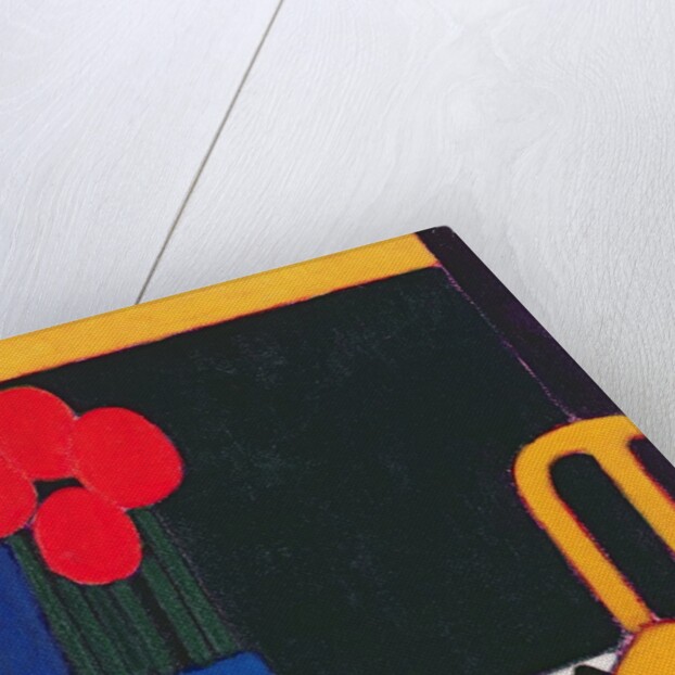 Tulips and Yellow Chair, 2002 by Eithne Donne