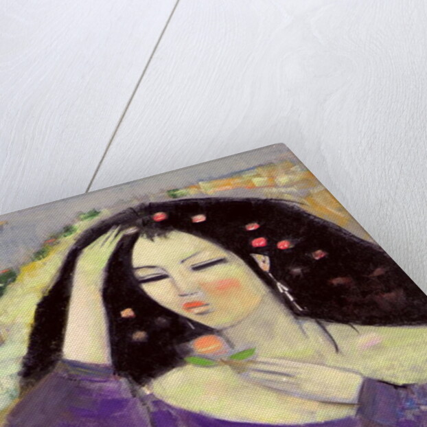 Tomoko Dreaming in English III by Endre Roder