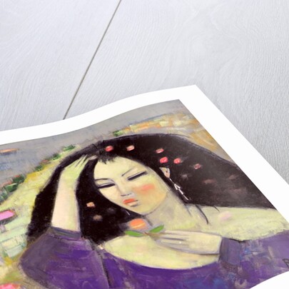 Tomoko Dreaming in English III by Endre Roder