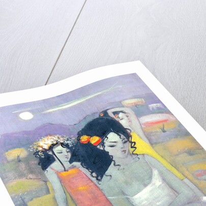 Gathering Flowers, 1995 by Endre Roder