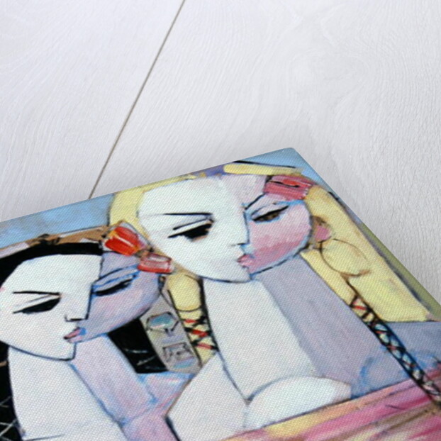 With flowers in their Hair, 2008 by Endre Roder