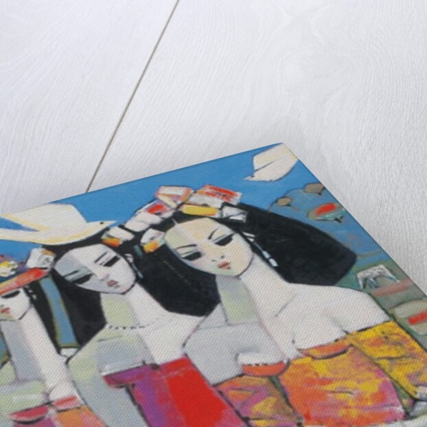 Two White Birds by Endre Roder