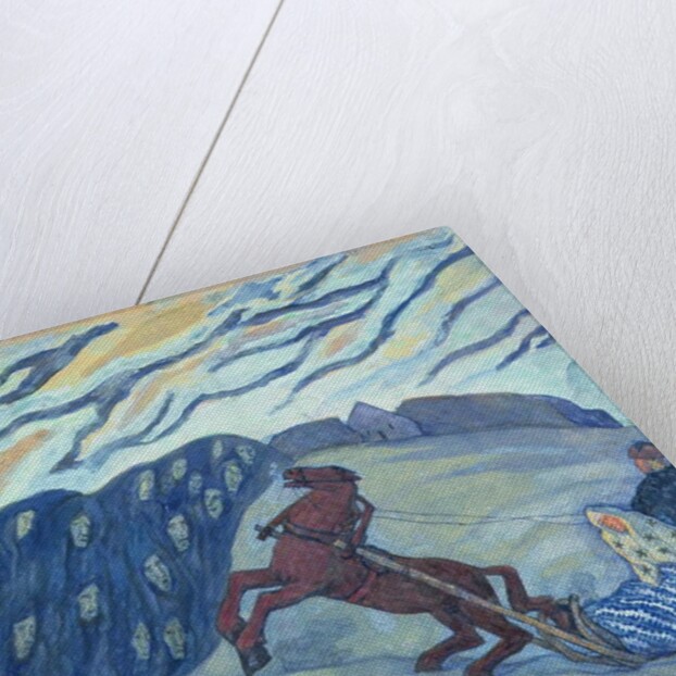 Return Homewards, 1920 by Kristjan Raud