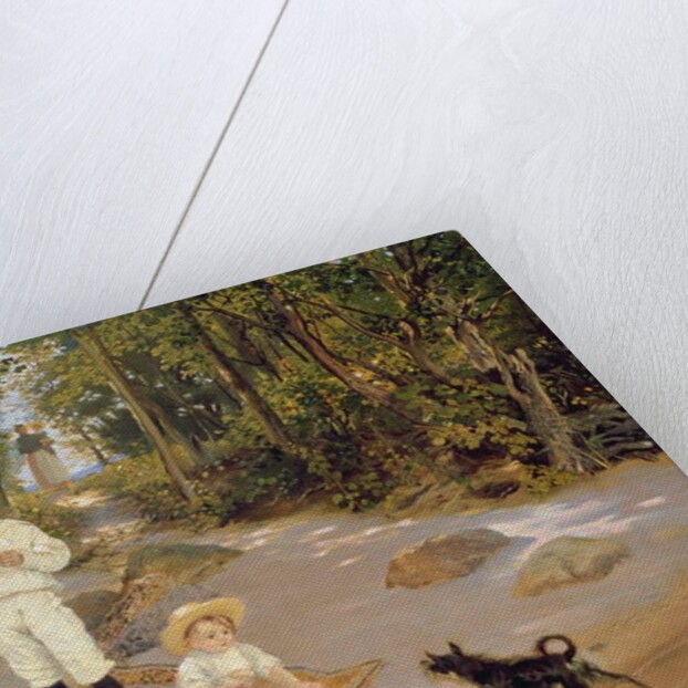 Artist's Family, 1880s by Ernst Friedrich von Liphardt