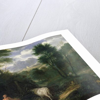 Zeus and Hera, late 17th century by Jan Gotlief Glauber-Myrtill